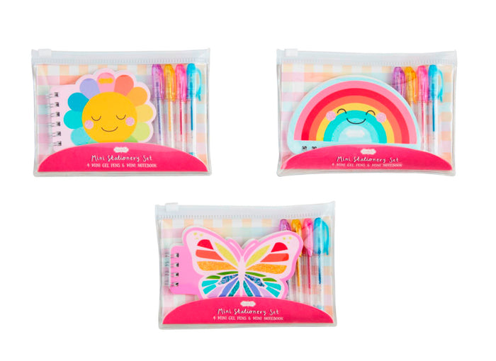 GIRL MINI STATIONERY SETS, 3 STYLES