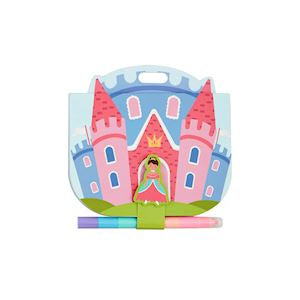 CASTLE & RAINBOW SKETCH PAD & MARKER SETS