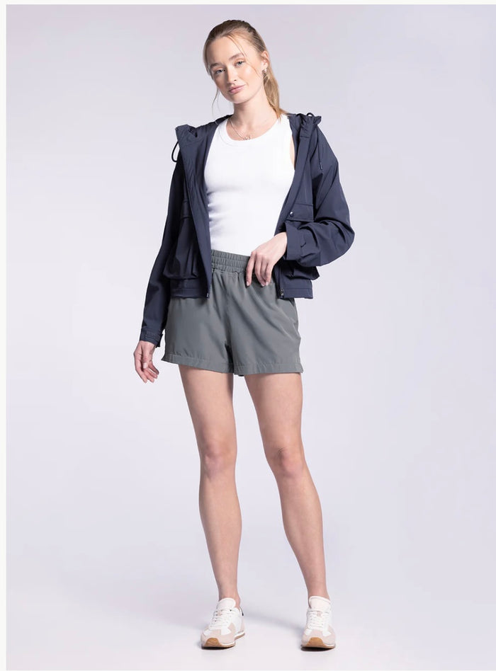 BETTY SHORTS PEWTER GREEN