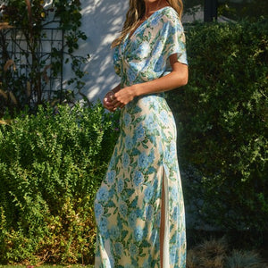 Stolen Love Blouson Maxi Dress