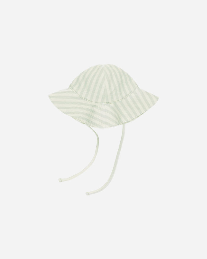 QM Sun Hat || Mint Stripe