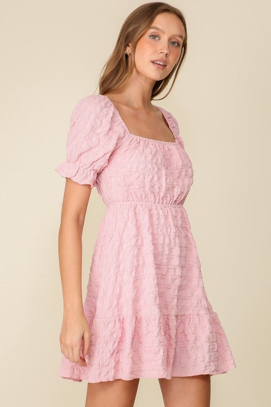 Pink Summer breeze babydoll dress – Sofi Stella Women's & Children's Boutique