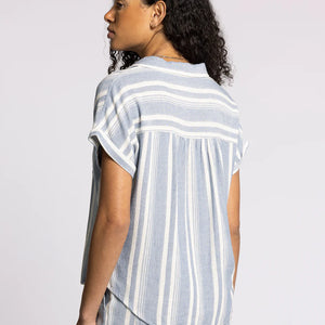Benny blue/white stripe shirt
