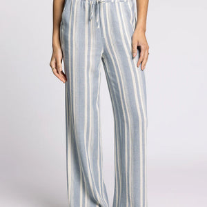 Benny blue/white stripe pants