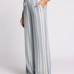 Benny blue/white stripe pants