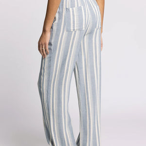 Benny blue/white stripe pants
