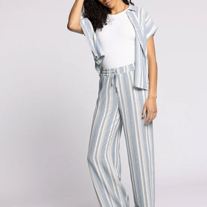 Benny blue/white stripe shirt