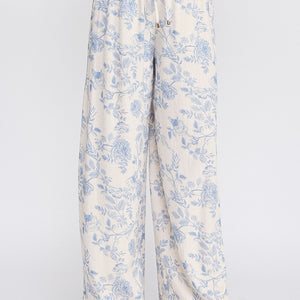 Blossom linen pant