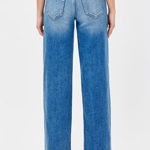 Medium Dark Low Rise Stretch 32in Inseam Dad Jean
