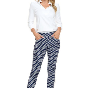 Cropped Navy pant