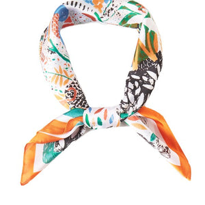 Leaves Print Scarf, 3 colors