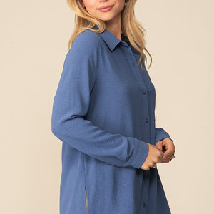 BEST SELLER! Brooklyn airflow button down top, 4 COLORS