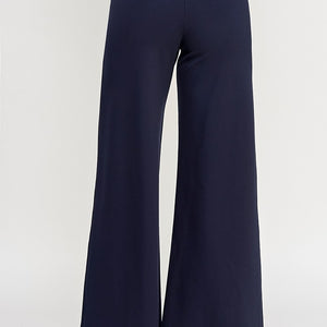 NAVY High Waist Contour Wide Leg Ponte Pant