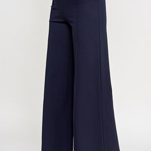NAVY High Waist Contour Wide Leg Ponte Pant