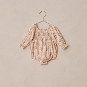 Cream/mauve floral bloomer