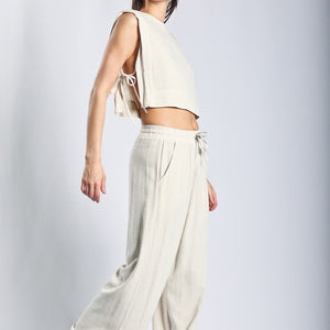 Linen 2pc pant set