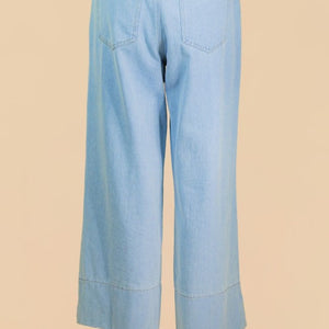 Light Cropped Denim