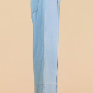 Light Cropped Denim