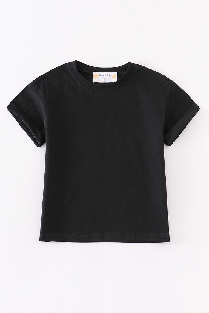 Premium Black basic T-shirt