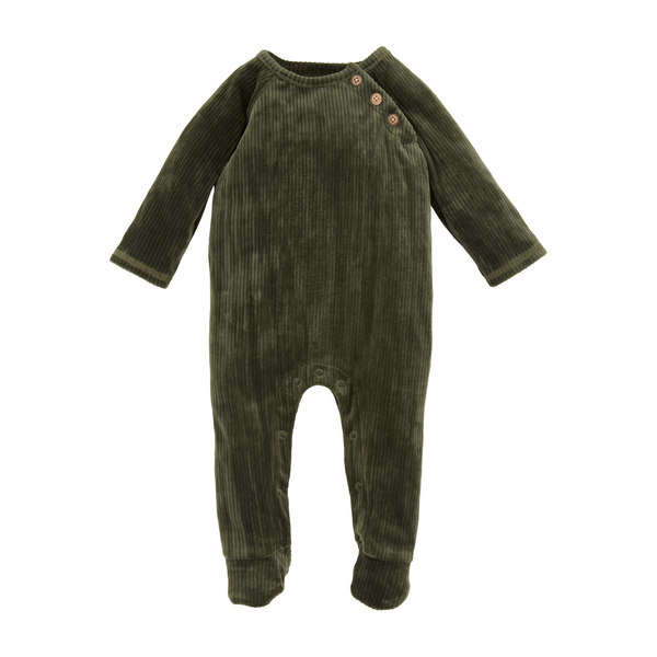 Olive Velour Sleeper