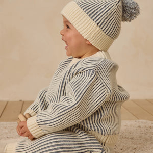 Ocean knit sweater and pant set