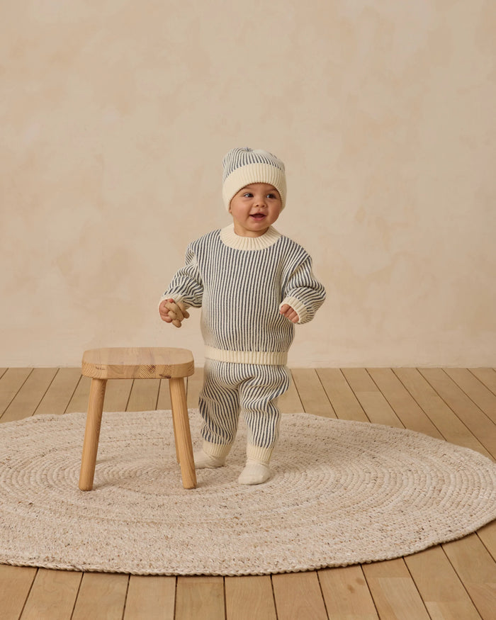 Ocean knit sweater and pant set
