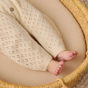 QM NATURAL LONG SLEEVE JUMPER