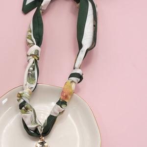 Handmade Scarf Necklace, 3 colors
