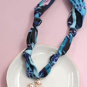 Handmade Scarf Necklace, 3 colors