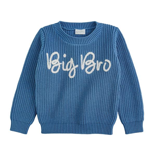 SIBLING TODDLER SWEATER, BRO OR SIS