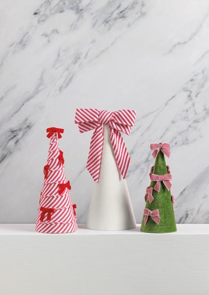 BOW TREE SITTERS, SET OF 3