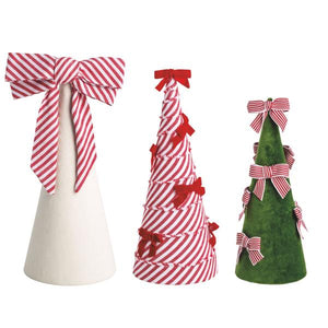 BOW TREE SITTERS, SET OF 3