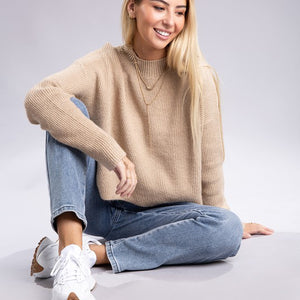 Mock Neck Pullover