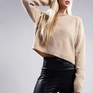 Mock Neck Pullover