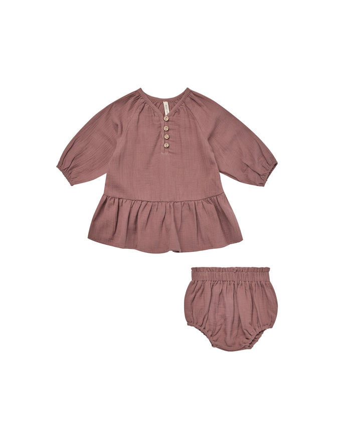 LANY DRESS W/BLOOMER  FIG