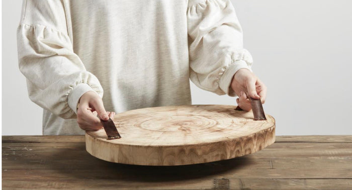 Wood slice board