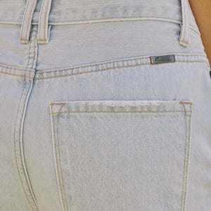 High rise 90’s flare jeans