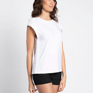 White Kayla Tee