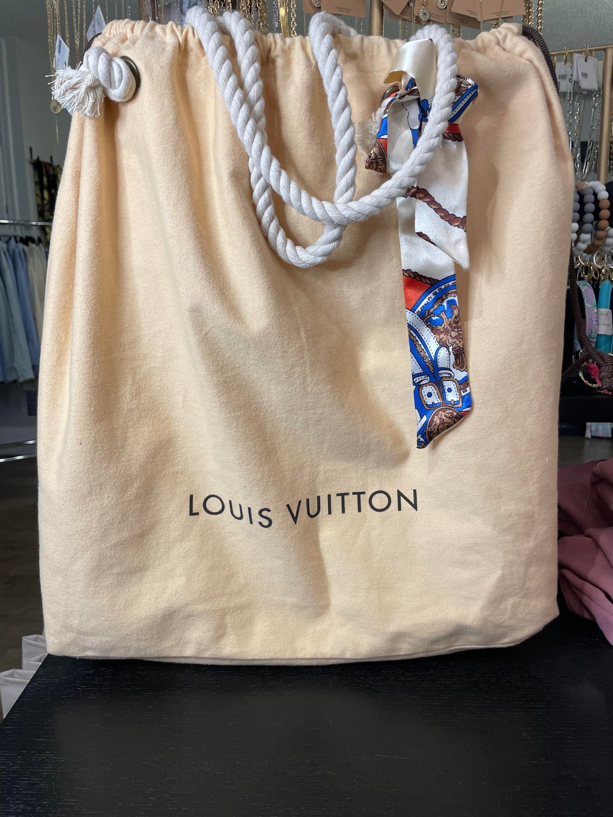Louis Vuitton, Bags, Louis Vuitton Drawstring Dust Bag