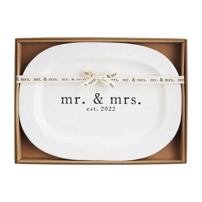 Mr & Mrs 2022 platter