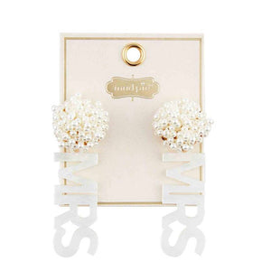 MRS/Bride Earrings