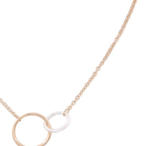 Metal Ring Pendant Necklace