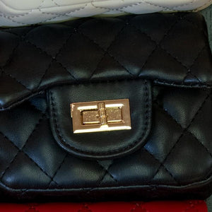 Girls Quilted Mini Purse